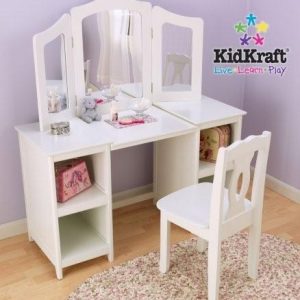 Kidkraft - Luxe kaptafel met stoel bild