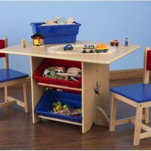 Kidkraft - Kindertafel en 2 kinderstoelen met sterren bild