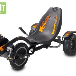 Exit - Ligfiets Rocker Black And Fire - Go cart bild