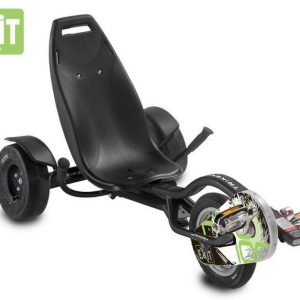 Exit - Ligfiets Triker Pro 100 - Zwart - Go cart bild