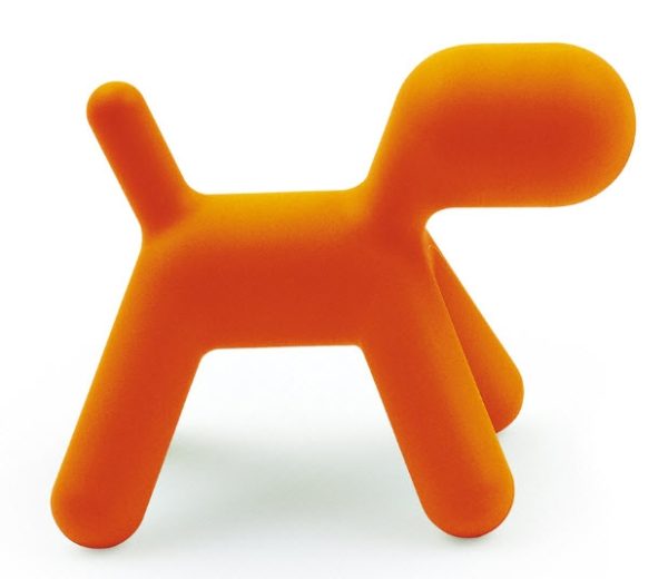 Magis Me Too - Puppy - L - Oranje - Design hond bild