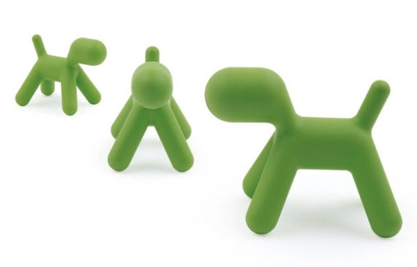 Magis Me Too - Puppy - XL - Groen - Design hond bild