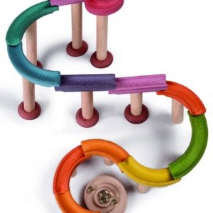 Plan Toys - Marble Run-Deluxe - Houten knikkerbaan bild