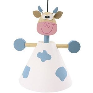 Scratch - Hanglamp Blauwe Koe - Kinderverlichting bild